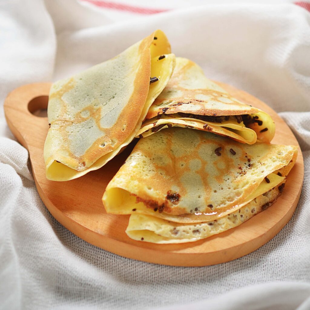How to make crepes with pancake mix?