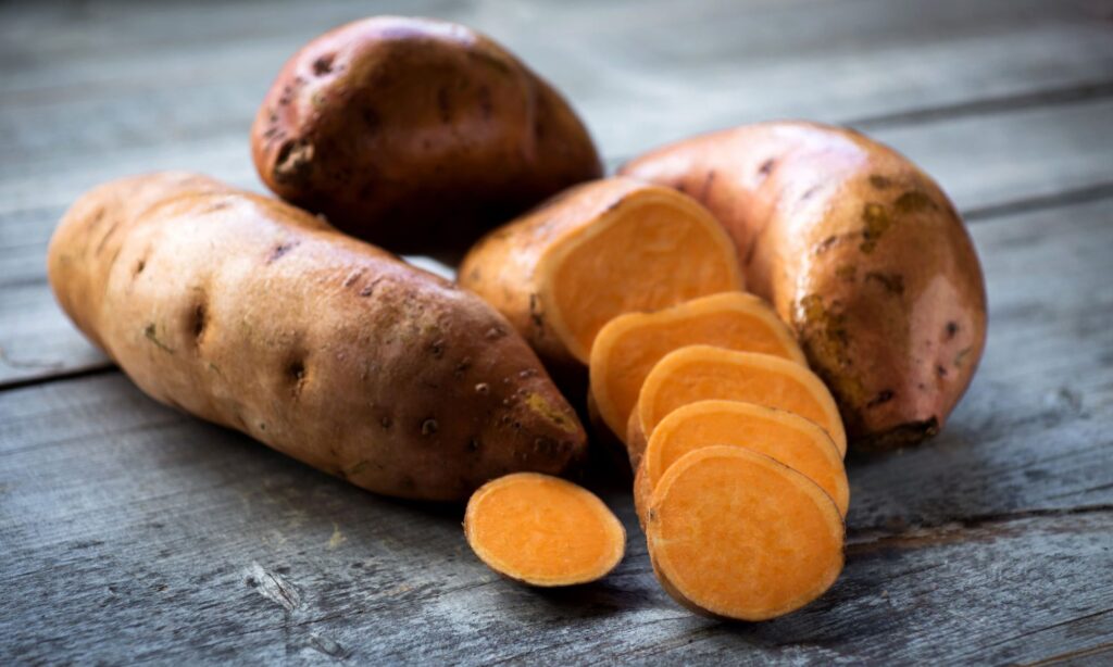 How do you store sweet potatoes?