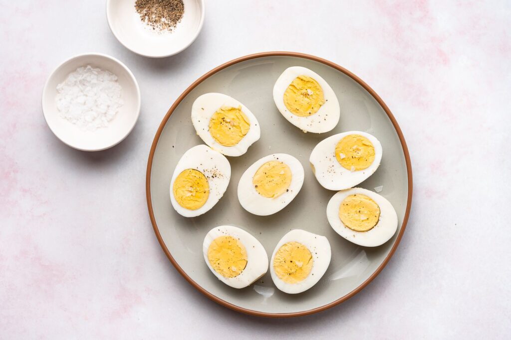 Recipes for boiled eggs in an air fryer